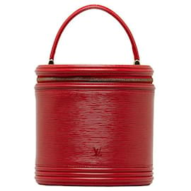Louis Vuitton-Epi Cannes Schminkkoffer-Rot