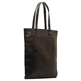 Bulgari-Leather Elettra-Collezione Tote Bag-Black