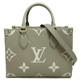 Louis Vuitton-Monogramme Empreinte OnTheGo PM-Gris