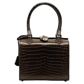 & Other Stories-Leather Handbag-Brown