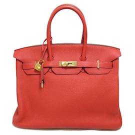 Hermès-Togo Birkin 35-Red