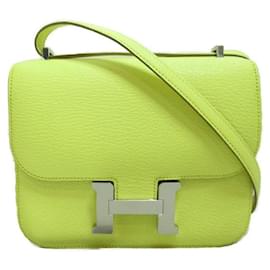 Hermès-Chevre Costanza 18-Verde