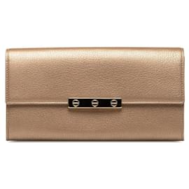 Cartier-Leather Love Continental Wallet-Golden