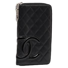 Chanel-CC Cambon Zip Wallet-Black