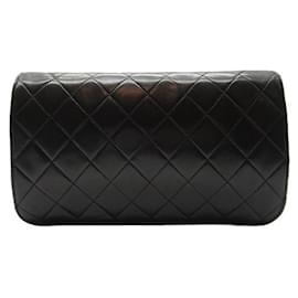 Chanel-CC Matelasse Full Flap Bag-Black