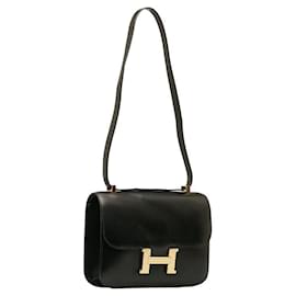 Hermès-Constanza veloz 24-Negro
