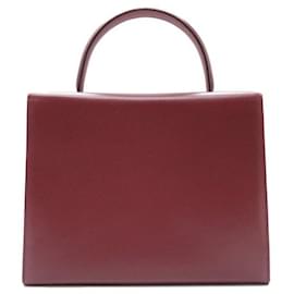 Cartier-Leather Handbag-Red