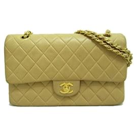 Chanel-Medium Classic lined Flap Bag-Brown