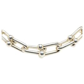 Tiffany & Co-Silver HardWear Link Necklace-Silvery