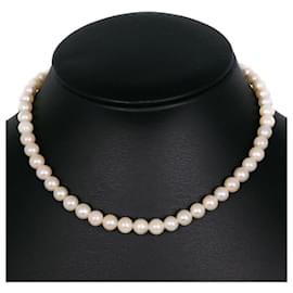 & Other Stories-Pearl necklace-White