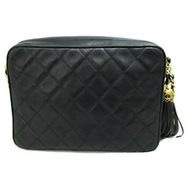 Chanel-Quilted CC Camera Bag-Black