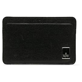 Gucci-Leather Card Case-Black