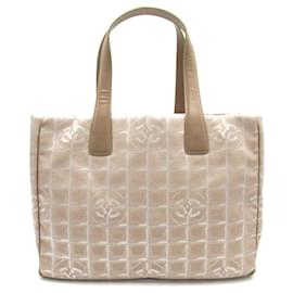 Chanel-New Travel Line Tote Bag-Brown