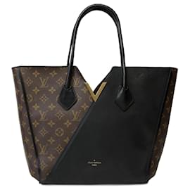Louis Vuitton-LOUIS VUITTON Kimono Bag in Brown Canvas - 101776-Brown