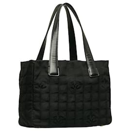 Chanel-Nuova borsa tote della linea da viaggio-Nero