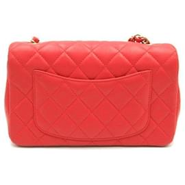 Chanel-CC Mini Classic Square Single Flap-Pink