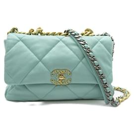 Chanel-Chanel 19 flap bag-Blue