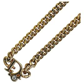Dior-CD Chain Collar Necklace-Golden