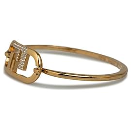 Fendi-O'Lock Bracelet-Golden
