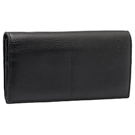 Loewe-Anagram Bifold Wallet-Black