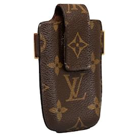 Louis Vuitton-Monogram Etui Phone Case-Brown