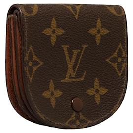 Louis Vuitton-Monogram Porto Mongze Coin Case-Brown