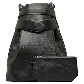 Louis Vuitton-Epi Sac D'épaule GM-Noir