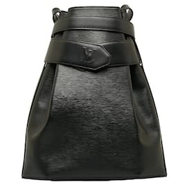 Louis Vuitton-Epi Sac D'epaule GM-Negro