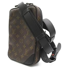 Louis Vuitton-Monogram Utility Side Bag-Brown