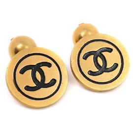 Chanel-Gemelli pendenti CC-D'oro