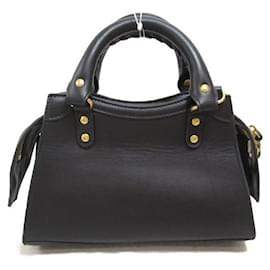 Balenciaga-Motocross Classic Neo Mini City-Black