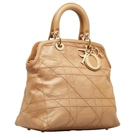 Dior-Granville Tote Bag-Brown