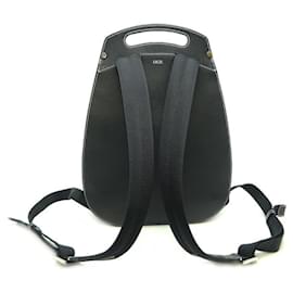 Dior-Gallop Leather Backpack-Black