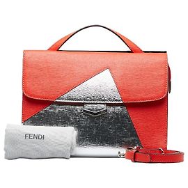 Fendi Bolsa Demi Jour Laranja