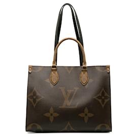 Louis Vuitton-Monograma OnTheGo MM-Castaño