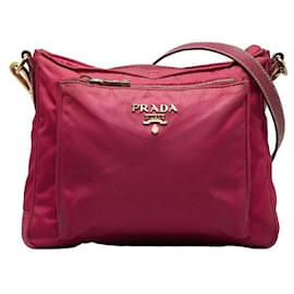 Prada-Tessuto Crossbody bag-Pink