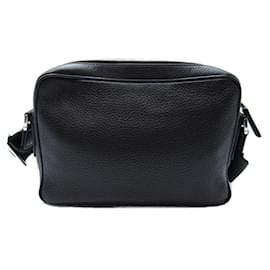 Prada-Vitello Daino Front Pocket Camera Bag-Black