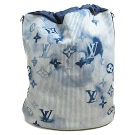 Louis Vuitton-Monogramme Aquarelle Sac Marin-Bleu