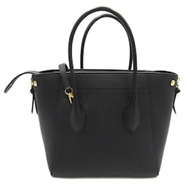 Louis Vuitton-Leather Freedom Tote-Black