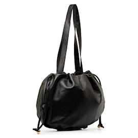 Bottega Veneta-Medium Leather Bulb Bag-Black