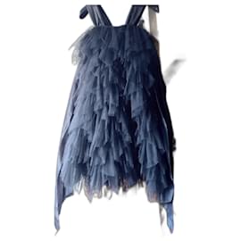 Tartine et Chocolat-Max Chaoul dress for Tartine et Chocolat 6 YEARS-Dark grey