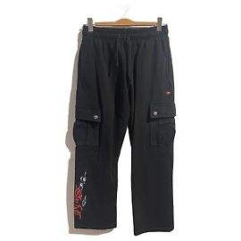 Pantaloni CHROME HEARTS T.International M Cotone Nero