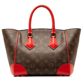 Louis Vuitton-Cartera marrón Louis Vuitton con monograma Phenix PM-Castaño