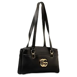Gucci-Black Gucci Large Arli Shoulder Bag-Black