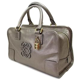 Loewe-Brown LOEWE Leather Amazona 28 handbag-Brown