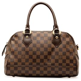 Louis Vuitton-Brown Louis Vuitton Damier Ebene Duomo handbag-Braun