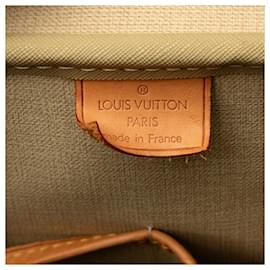 Louis Vuitton-Brown Louis Vuitton Monogram Deauville Handbag-Brown
