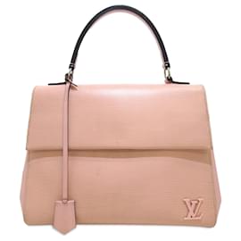 Louis Vuitton-Bolsa Louis Vuitton Epi Cluny MM rosa-Rosa