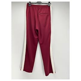 Balenciaga-BALENCIAGA  Trousers T.fr 44 polyester-Dark red