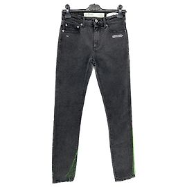 Off White Jeans OFF-WHITE T.US 26 Algodão Cinza